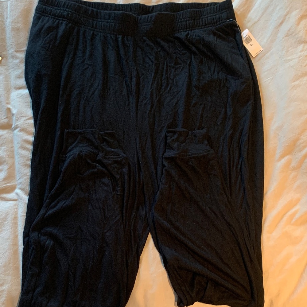 Woman’s black joggers